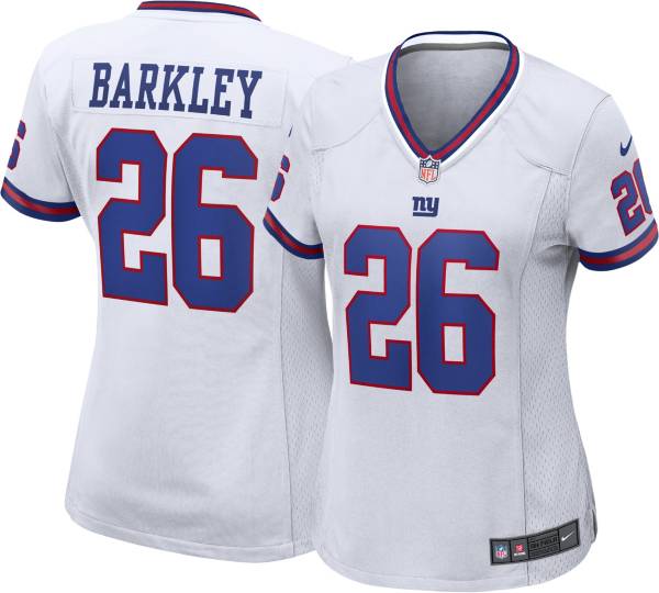 Nike Women's New York Giants Saquon Barkley #26 White Game Jersey product image