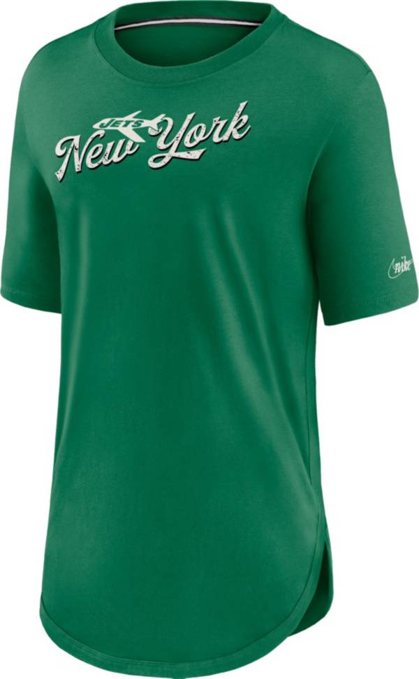 Nike Women's New York Jets Pine Green Football Funday Weekend T-Shirt