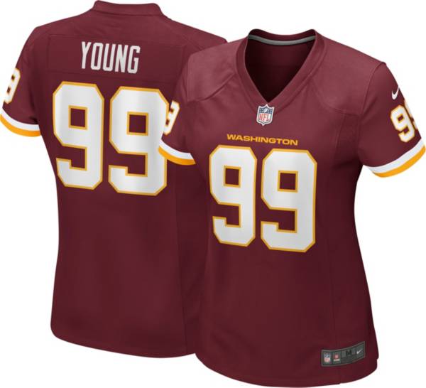 Nike Women's Washington Football Team Chase Young #99 Red Game Jersey