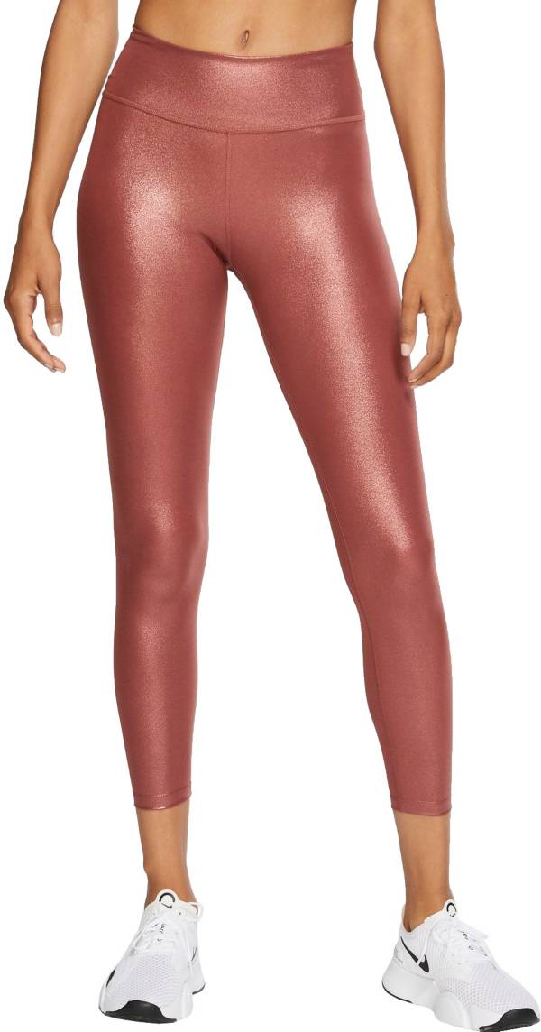 Nike Women's One Icon Clash Shimmer 7/8 Tights
