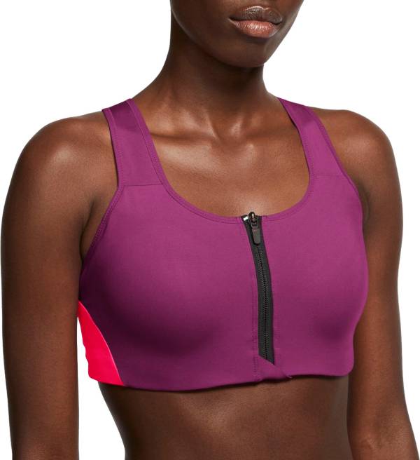 Nike Women's Shape Zip High Support Sports Bra