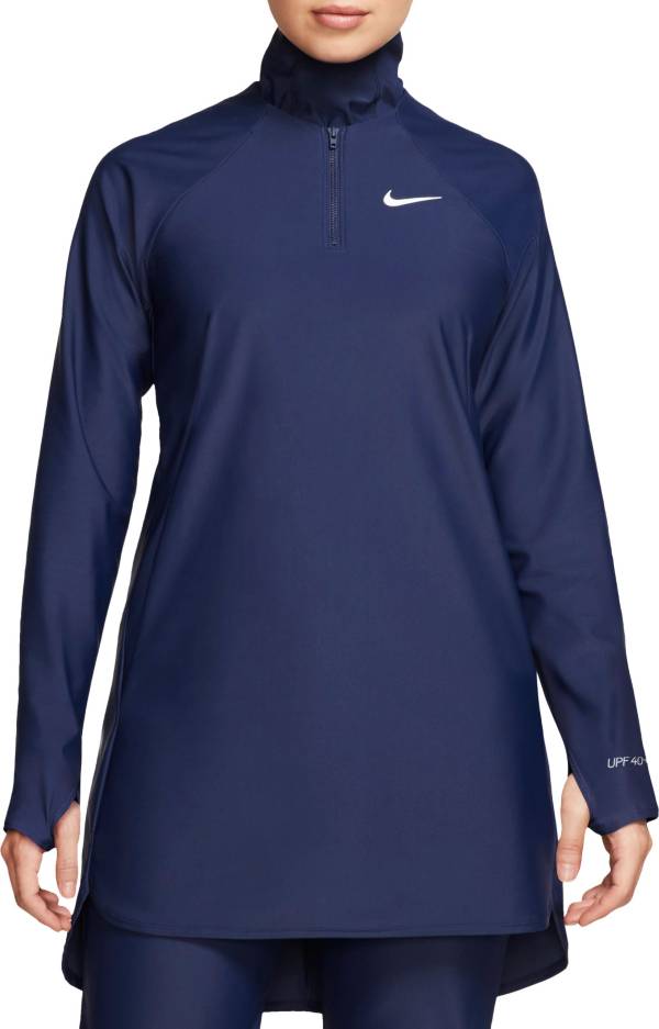Nike Women's Victory Full Coverage Solid Swim Tunic
