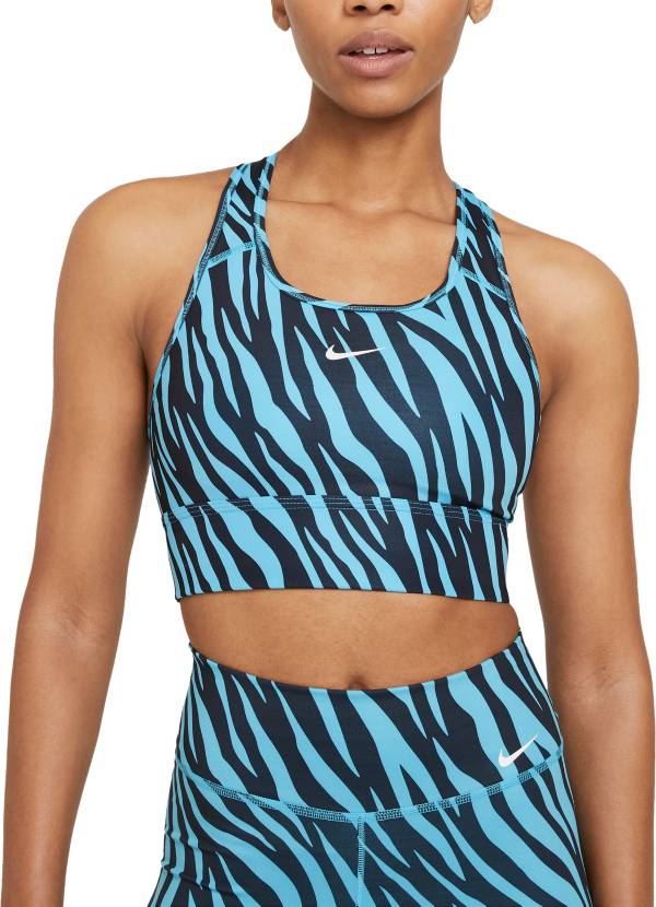 Nike Women's Dri-FIT Swoosh Icon Clash Padded Pro Longline Sports Bra