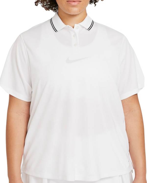 Nike Women's Victory Solid Short Sleeve Golf Polo