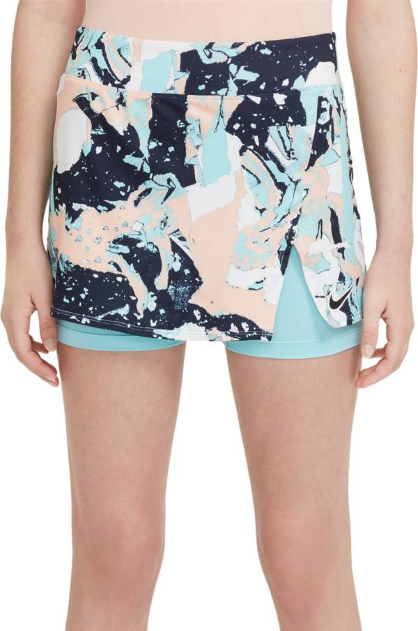 Nike Women's NikeCourt Victory Printed Tennis Skirt