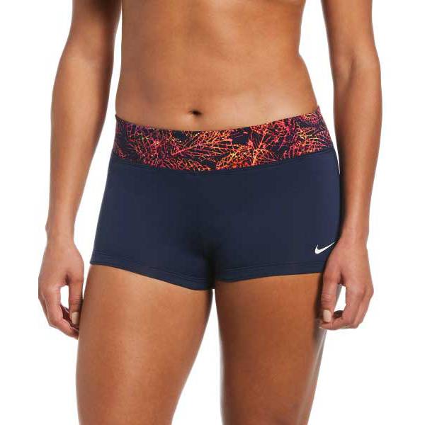 Nike Women's Neon Leaf Printed Kick Shorts