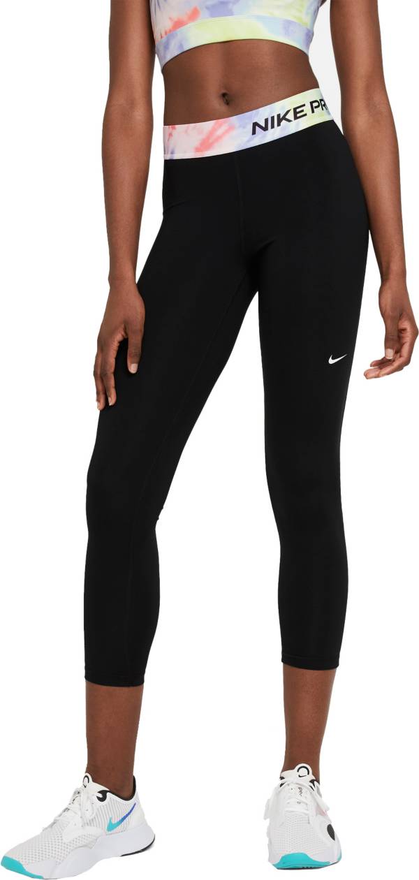 Nike Women's Pro 7/8 Tie-Dye Leggings