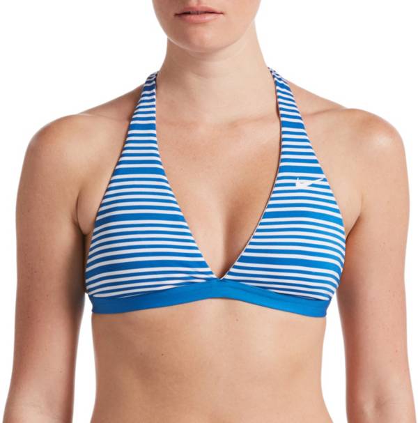 Nike Women's Reversible Sport Mesh Tie Back Bikini Top