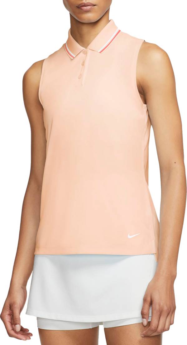 Nike Women's Dri-FIT Victory Sleeveless Golf Polo