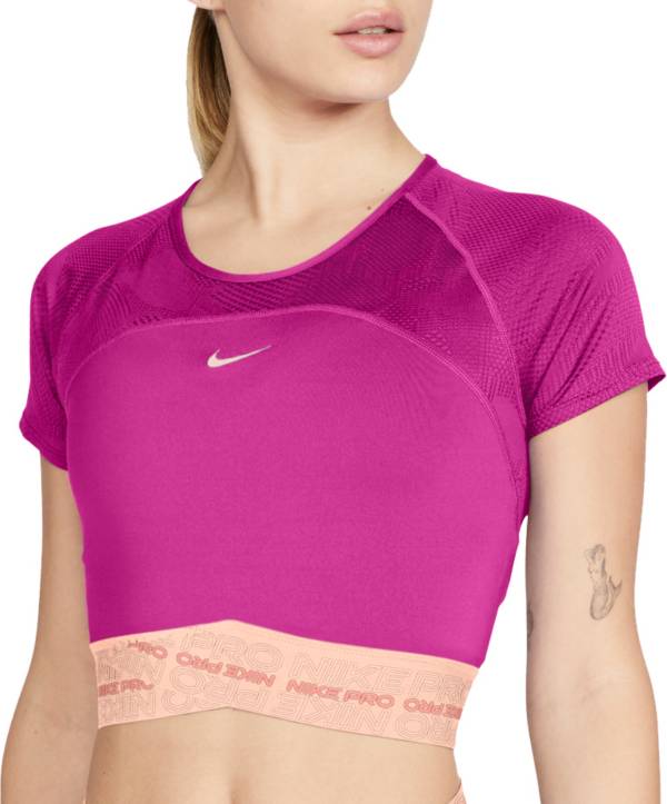 Nike Women's Pro Dri-FIT Cropped T-Shirt