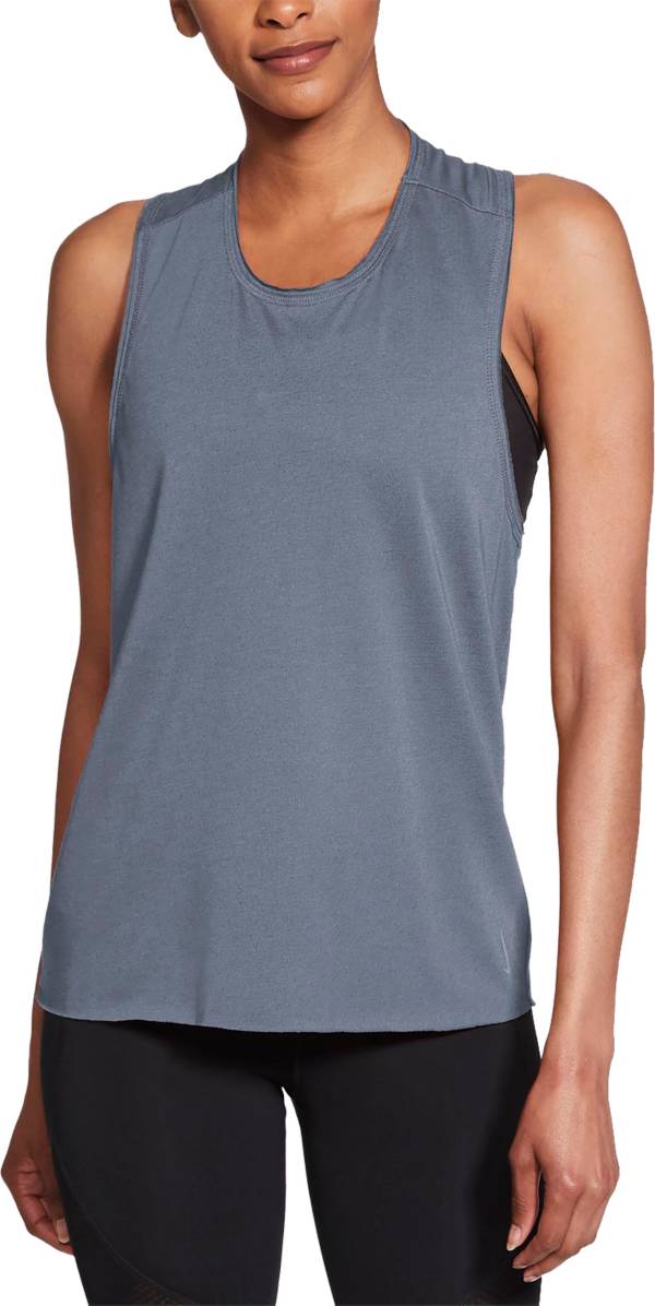 Nike Women's Yoga Dots Twist Tank Top