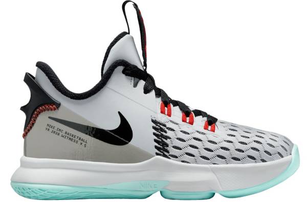 Nike Kids' Grade School LeBron Witness 5 Basketball Shoes product image