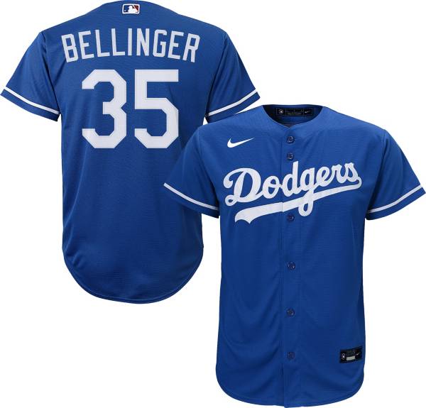 Nike Youth Replica Los Angeles Dodgers Cody Bellinger #35 Cool Base Royal Jersey