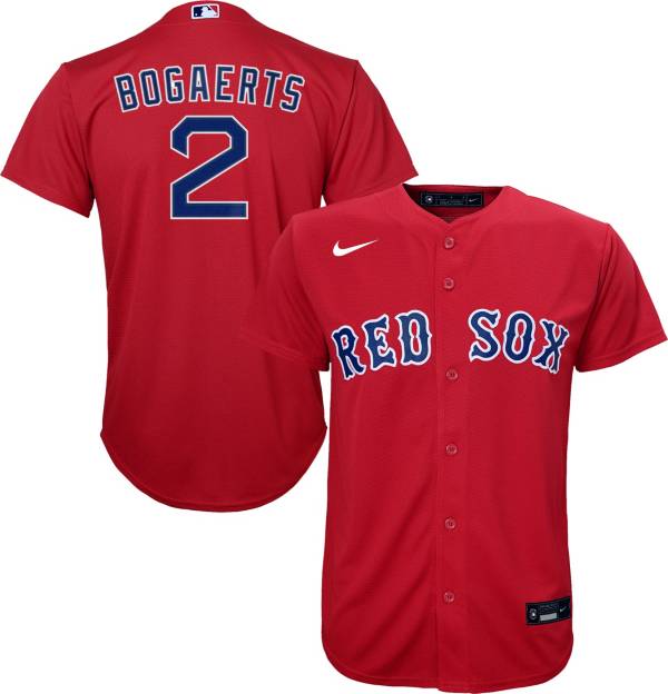 Nike Youth Replica Boston Red Sox Xander Bogaerts #2 Cool Base Red Jersey