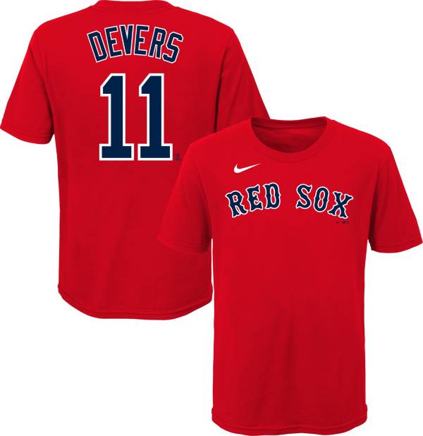 Nike Youth Boston Red Sox Rafael Devers #11 Red T-Shirt