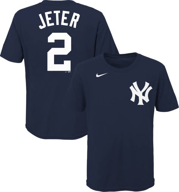 Nike Youth New York Yankees Derek Jeter #2 Navy T-Shirt product image
