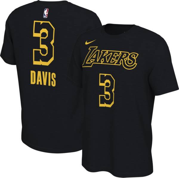 Nike Youth Los Angeles Lakers Anthony Davis #3 Black Mamba T-Shirt product image