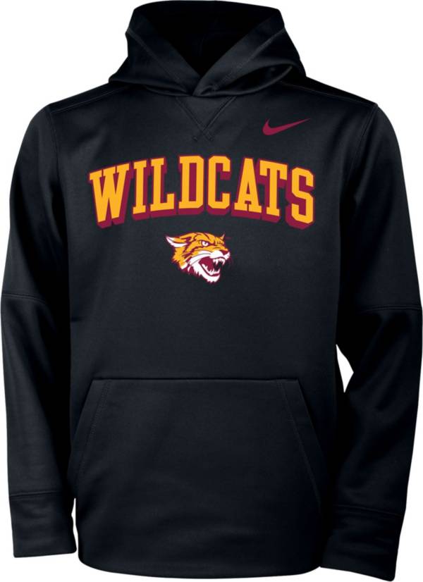 Nike Youth Bethune-Cookman Wildcats Therma Pullover Black Hoodie