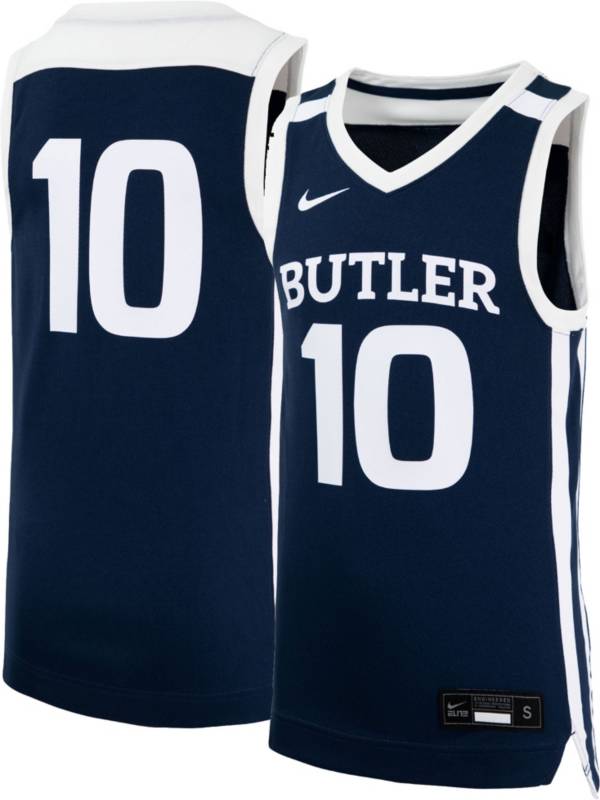 Nike Youth Butler Bulldogs #10 Blue Replica Basketball Jersey