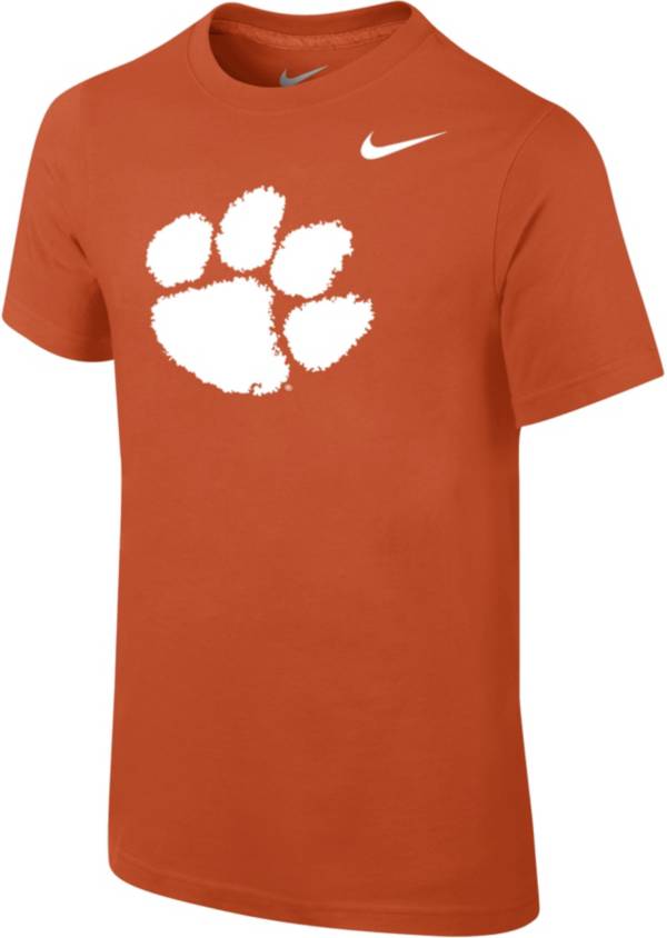 Nike Youth Clemson Tigers Orange Core Cotton T-Shirt