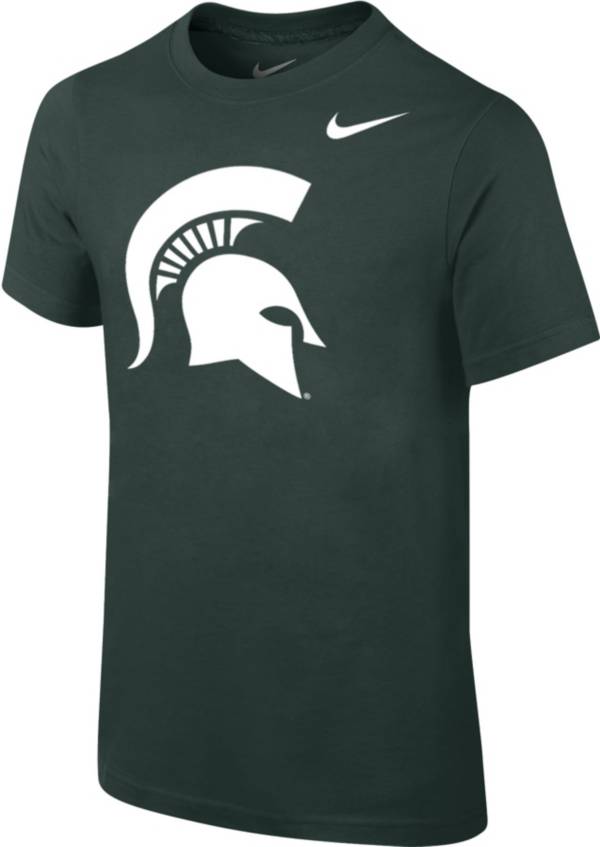 Nike Youth Michigan State Spartans Green Core Cotton T-Shirt