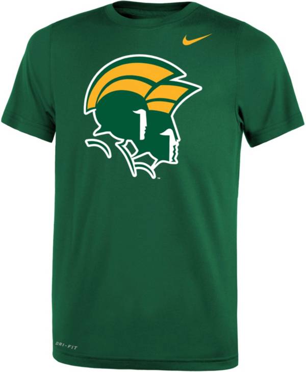 Nike Youth Norfolk State Spartans Green Legend Performance T-Shirt