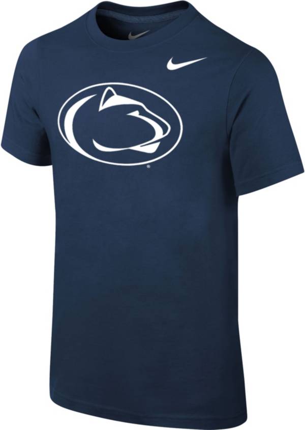 Nike Youth Penn State Nittany Lions Blue Core Cotton T-Shirt