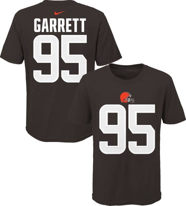 Nike Youth Cleveland Browns Myles Garrett #95 Brown T-Shirt product image