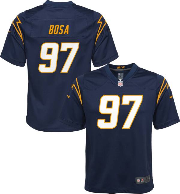 Nike Youth Los Angeles Chargers Joey Bosa #97 Navy Game Jersey