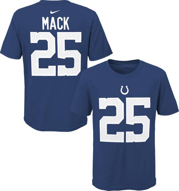 NFL Team Apparel Youth Indianapolis Colts Marlon Mack #85 Blue Player T-Shirt