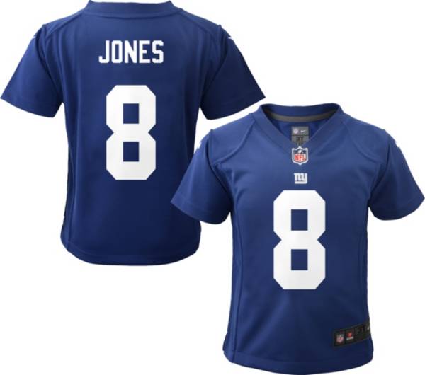 Nike Toddler New York Giants Daniel Jones #8 Royal Game Jersey product image