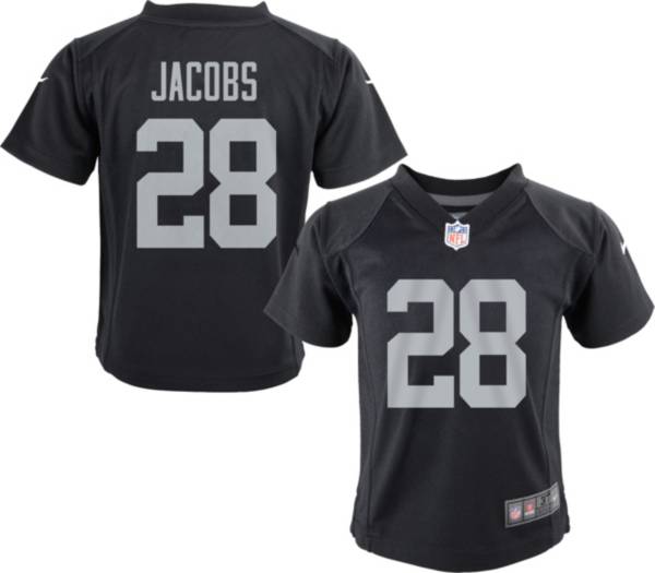 Nike Toddler Las Vegas Raiders Josh Jacobs #28 Black Game Jersey