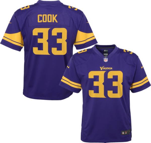 Nike Toddler Minnesota Vikings Dalvin Cook #33 Purple Game Jersey