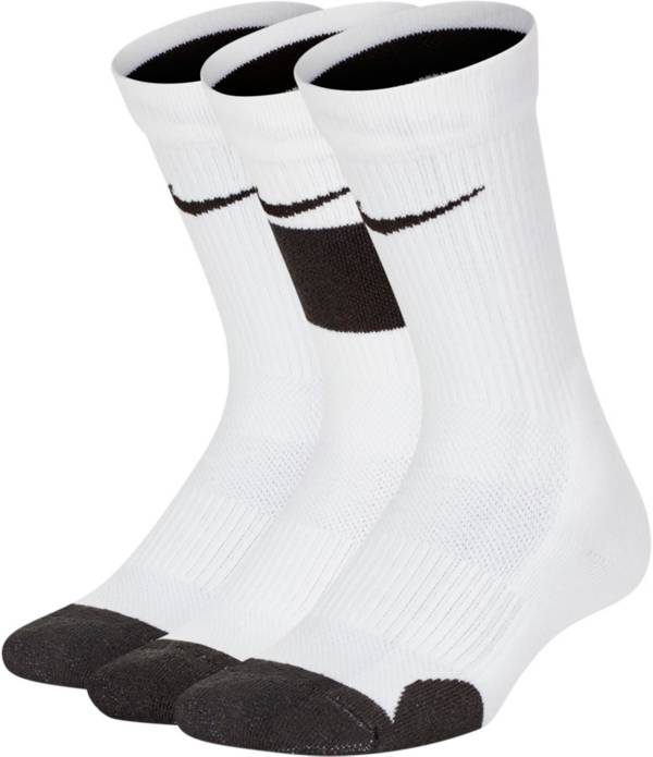 Nike Youth Elite Basketball Socks 3 Pack Dick's Sporting Goods