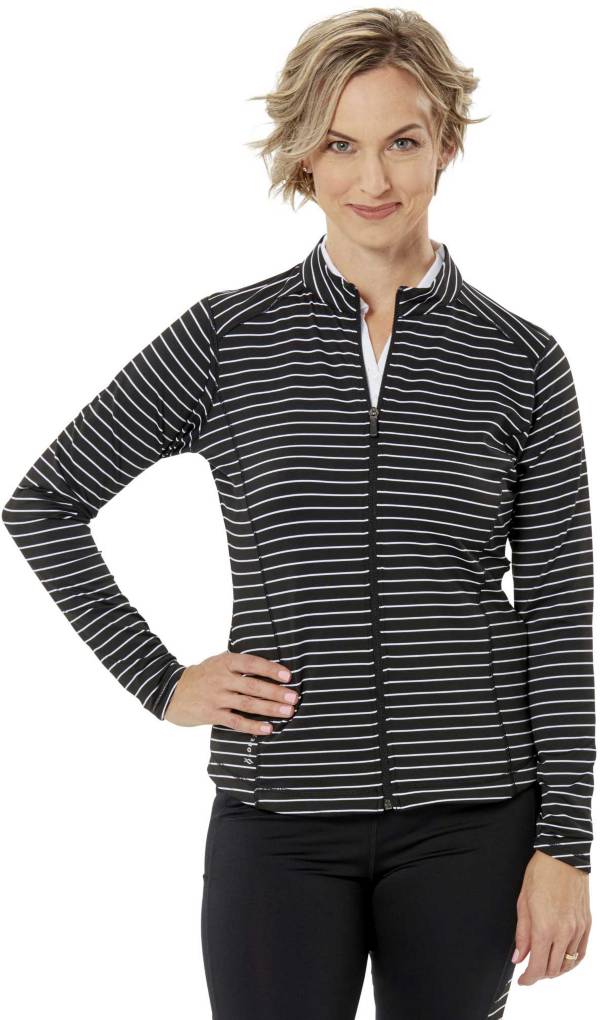 Nancy Lopez Women's Jazzy Full Zip Golf Jacket – Extended Sizes
