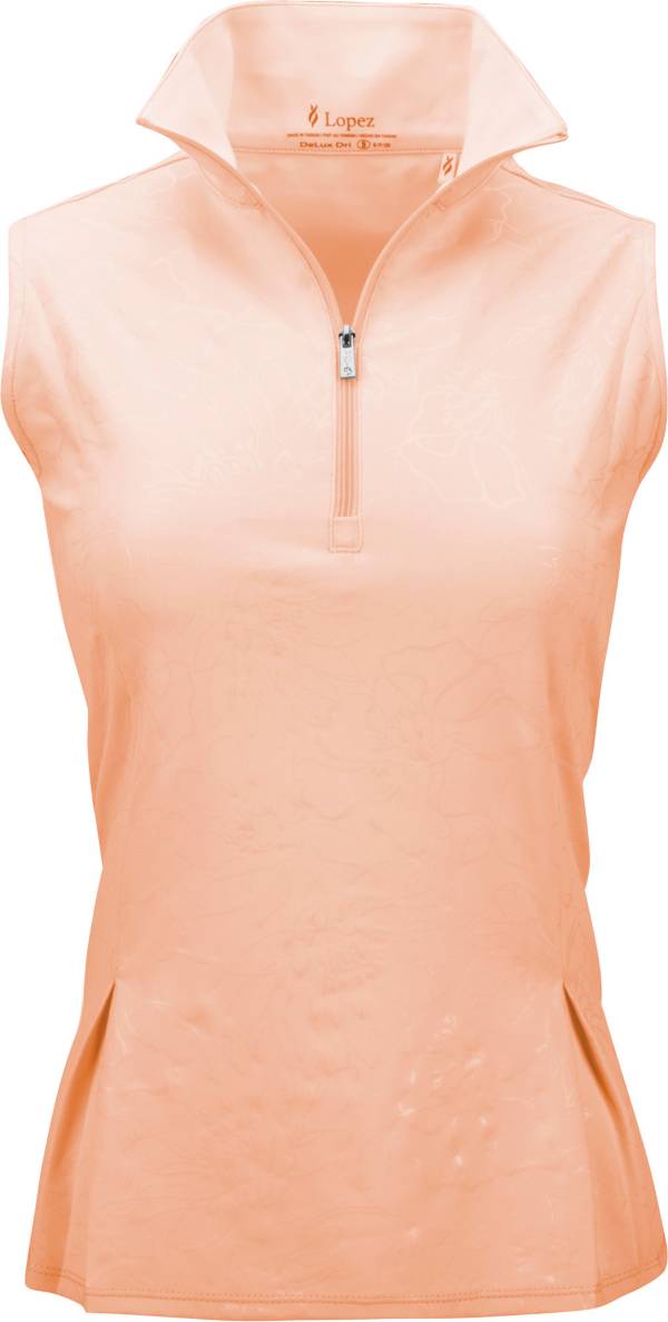 Nancy Lopez Women's Shine Sleeveless Polo