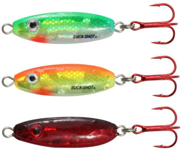 Northland Buck-Shot Rattling Spoon – 3 Pack