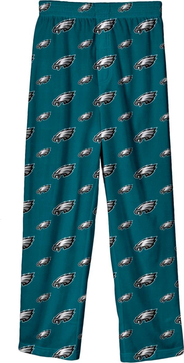 NFL Team Apparel Boys' Philadelphia Eagles Jersey Pajama Pants