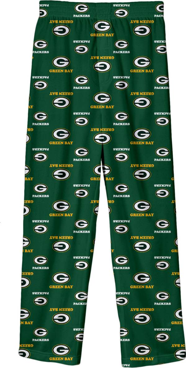 NFL Team Apparel Boys' Green Bay Packers Jersey Pajama Pants