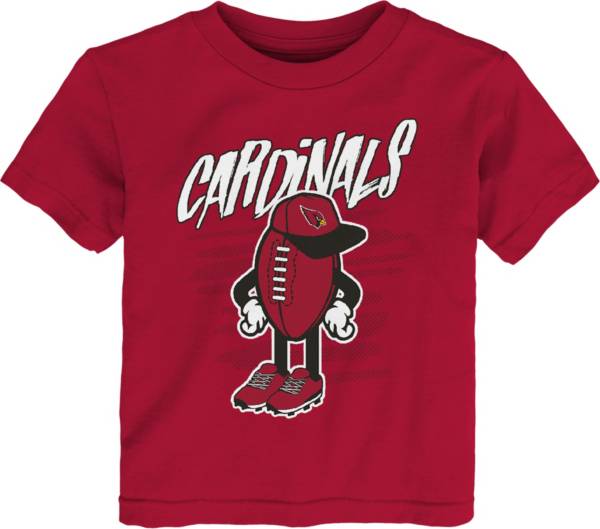 NFL Team Apparel Toddler Arizona Cardinals Red Team Logo T-Shirt