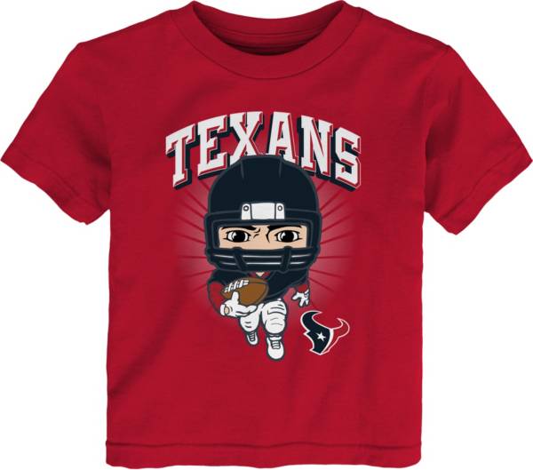 NFL Team Apparel Toddler Houston Texans Red Player T-Shirt