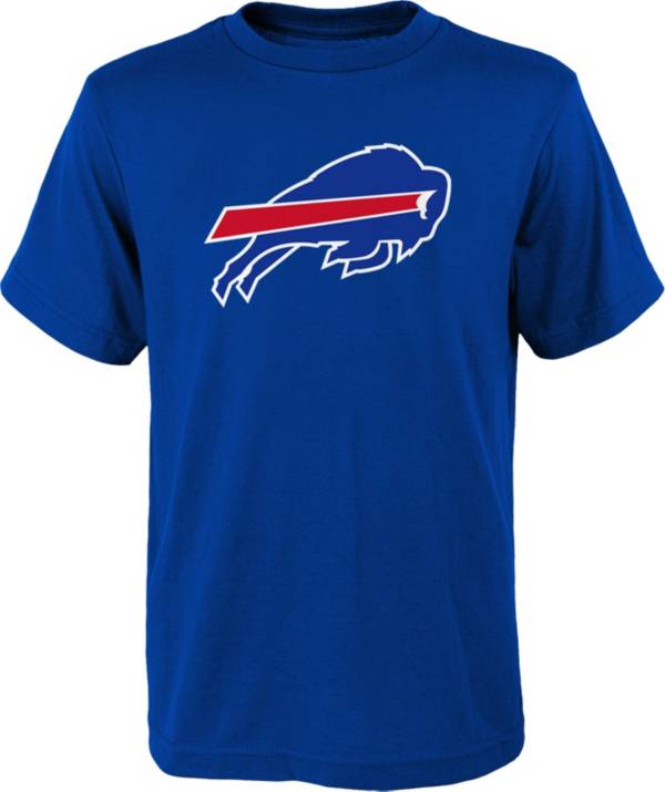 NFL Team Apparel Youth Buffalo Bills Royal Team Logo T-Shirt