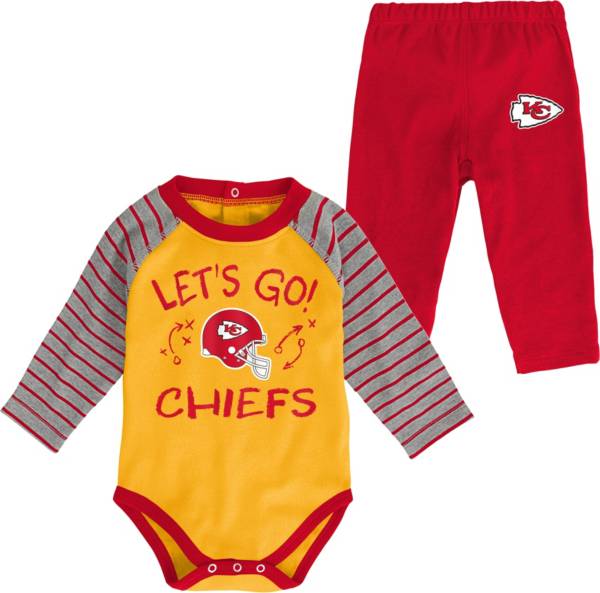 NFL Team Apparel Youth Kansas City Chiefs Long Sleeve Set