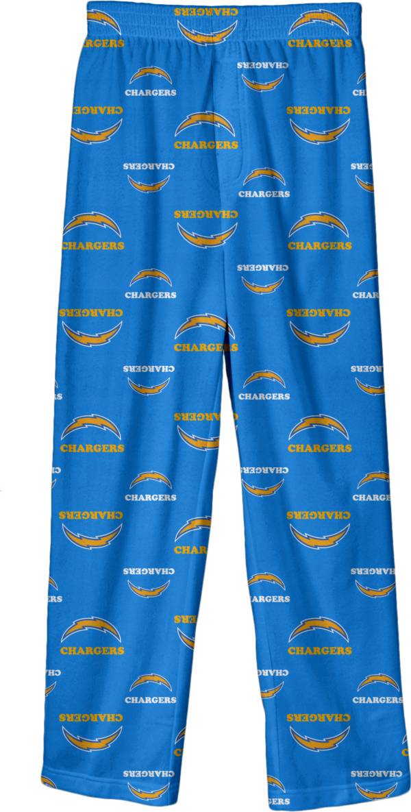 NFL Team Apparel Youth Los Angeles Chargers Jersey Pajama Pants