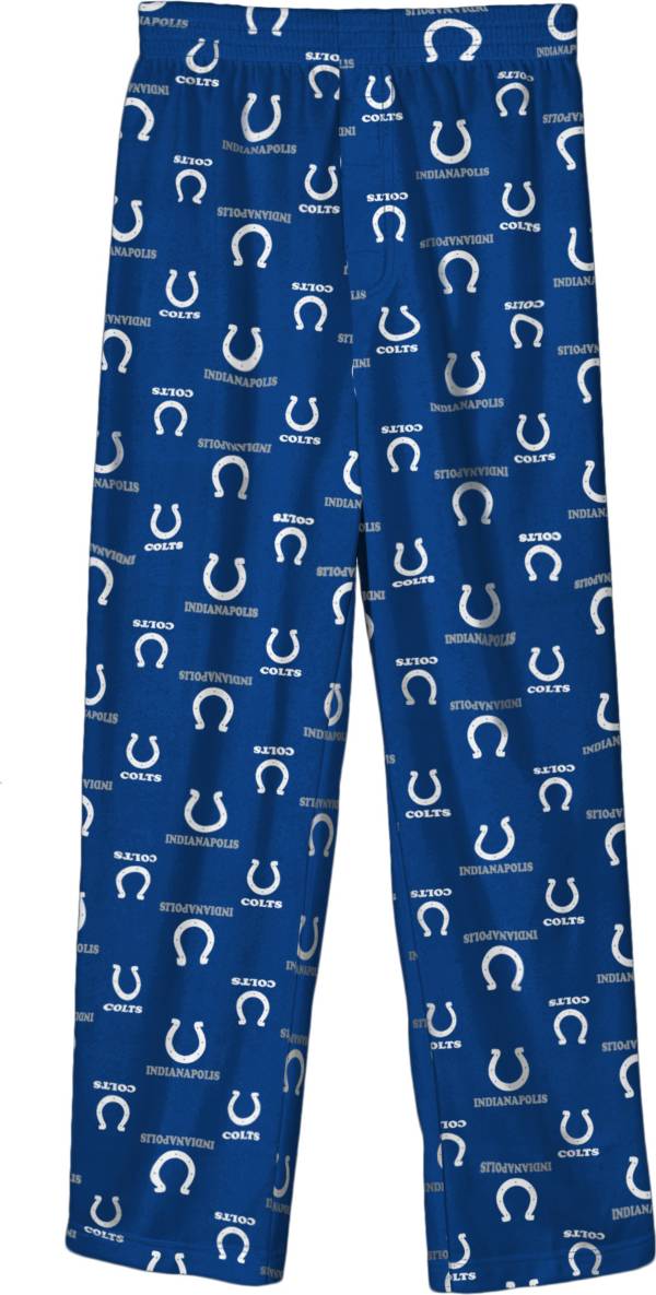 NFL Team Apparel Youth Indianapolis Colts Jersey Pajama Pants