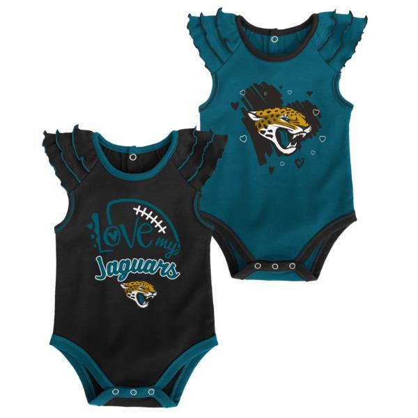 Gen2 Infant Girl Jacksonville Jaguars 2-Piece Onesie Set