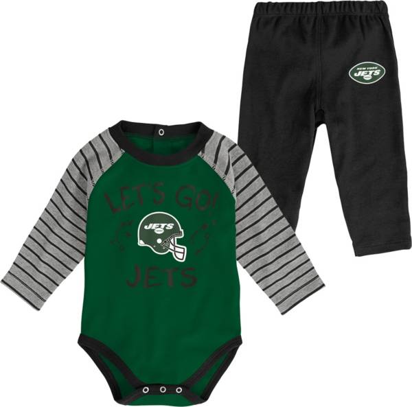 NFL Team Apparel Youth New York Jets Long Sleeve Set