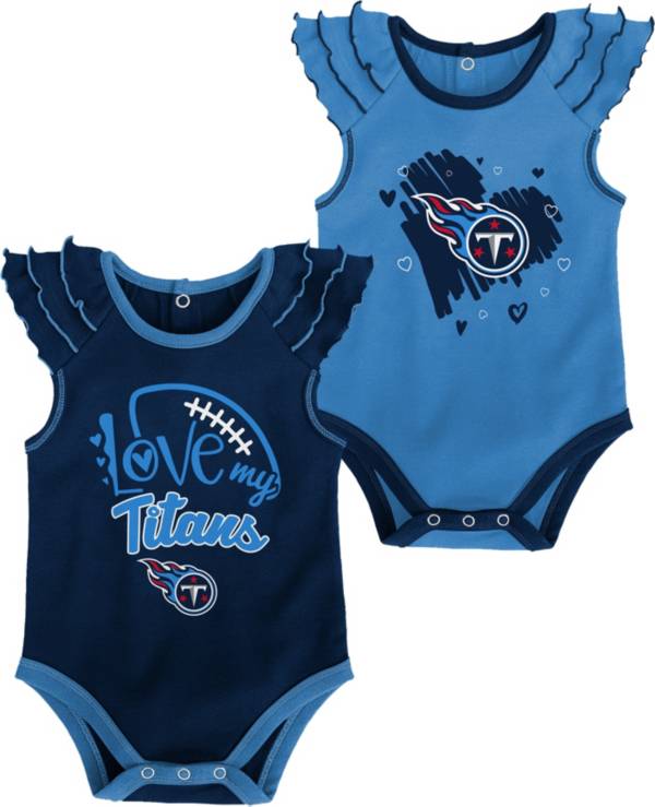 Gen2 Infant Girl Tennessee Titans 2-Piece Onesie Set