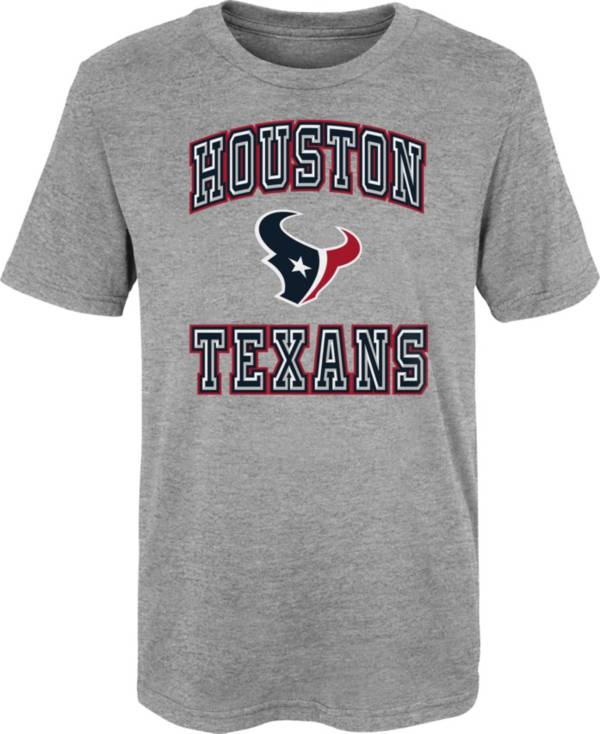 NFL Team Apparel Youth 4-7 Houston Texans Chiseled T-Shirt