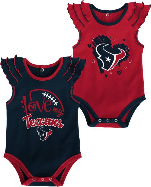 Gen2 Infant Girl Houston Texans 2-Piece Onesie Set